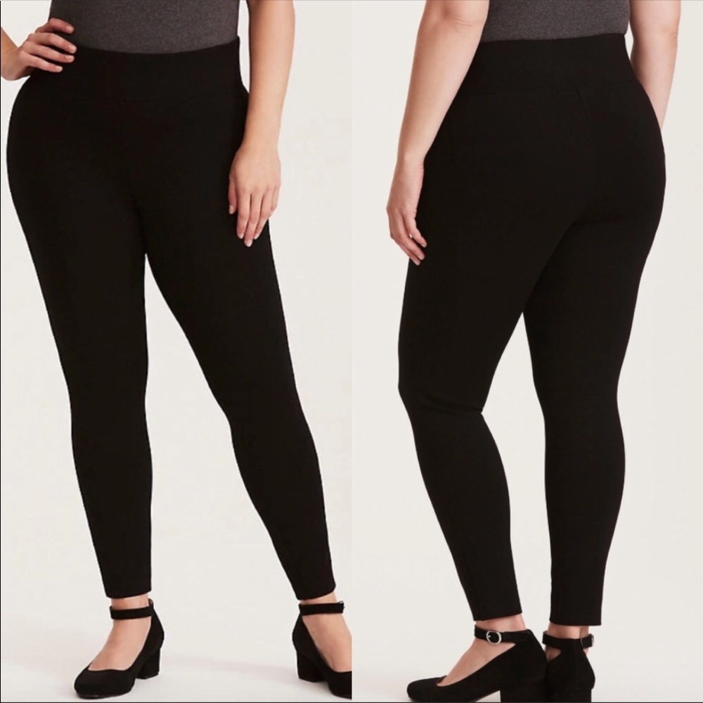 STUDIO PONTE STRETCH PULL-ON PIXIE PANT